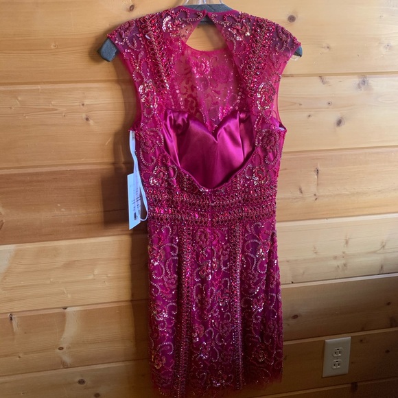 Sherri Hill Berry Dress - Picture 3 of 8